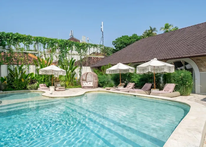 Maison Boheme Modern & With Pool In Sanur